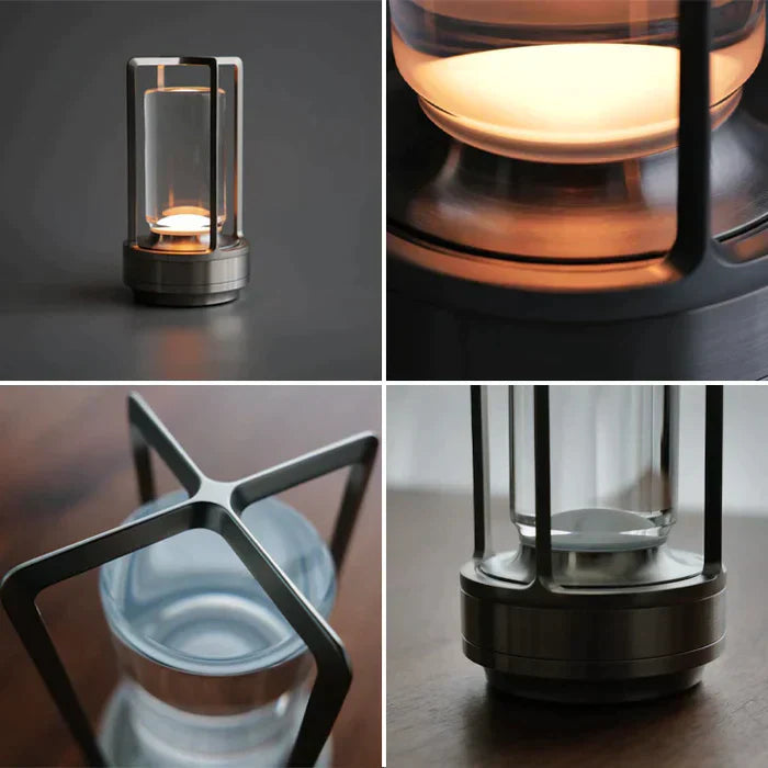 Klarako™ Glass Crystal Lantern for Stylish Lighting