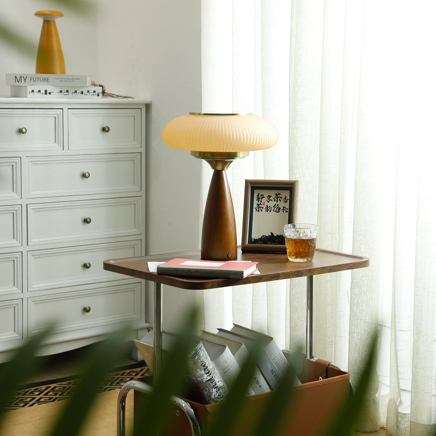 Wooden Sky Table Lamp with Elegant Design