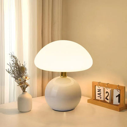 French Cream Mushroom-Shaped Chandelier for Elegant Decoration
